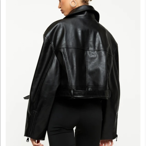 COPY - Lioness Staten Island Jacket Oversized BLACK - Picture 2 of 4